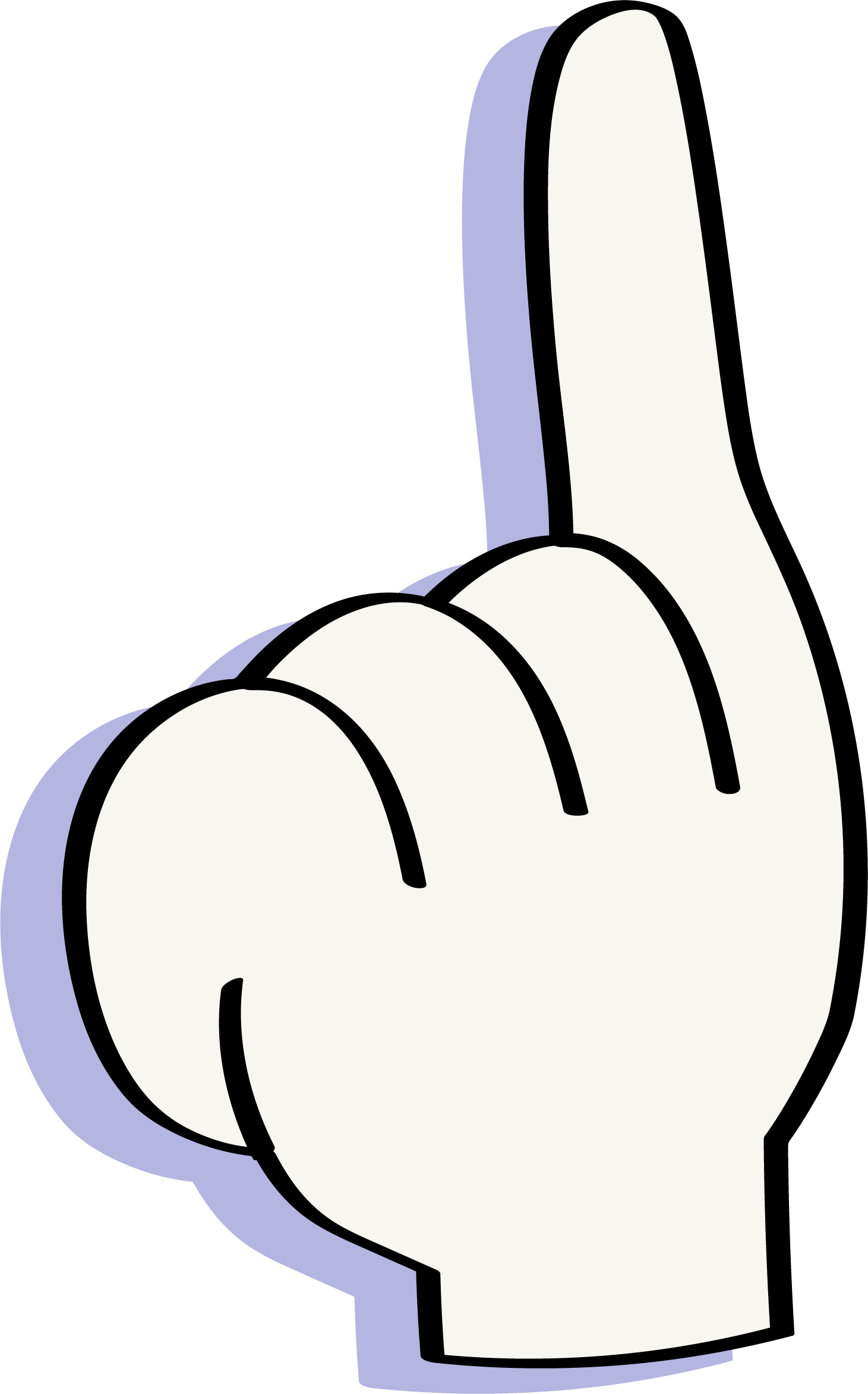 GRAFIK - pegefinger2 hvid