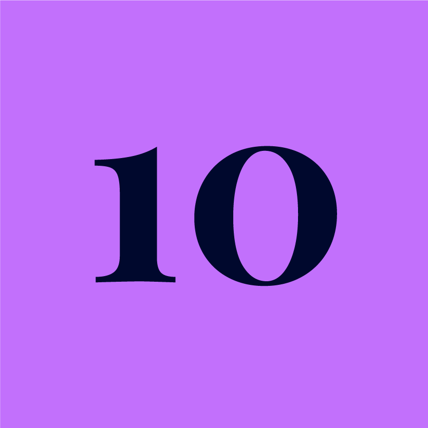 10. dec mørk