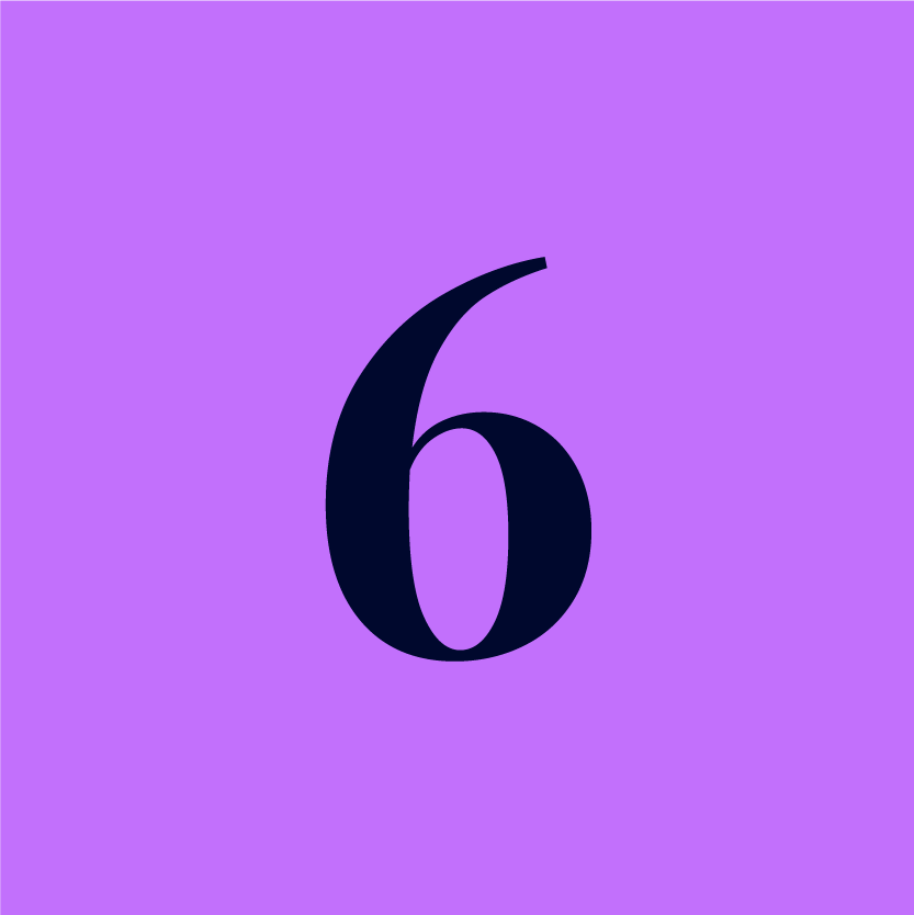 6. dec mørk